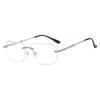 Frameless Rimless Sunglasses Square Driving Eyewear Retro Men Sunglasses  Female