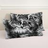 Wolves Bedding Set Animal Duvet Cover Set Soft Quilt Cover With Pillowcase For Bedroom Decor Birthday Gift For Boys Teens