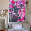 Link Click Anime Tapestry Poster Print Wall Art Cool Room Items Wall Atmosphere Backdrop Decoration Accessories