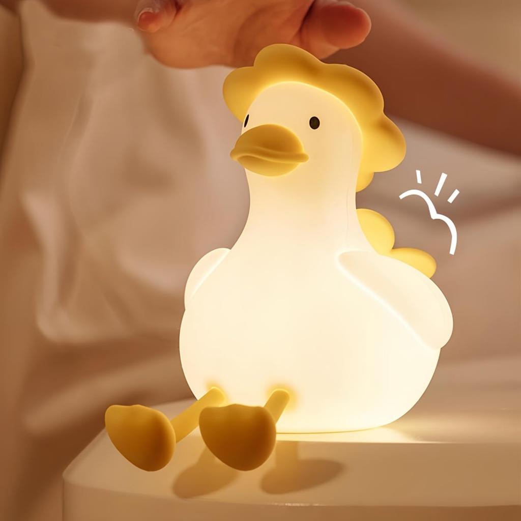 RAKSONIC Kaczka Przyłóżkowa Karmienie Piersią Sypialnia Nocny Pokój Pośrednie USB Spanie Salon Dziewczynki Prezent Światło, Lampa, Światło, Światło, Światło, Światło, Oświetlenie,