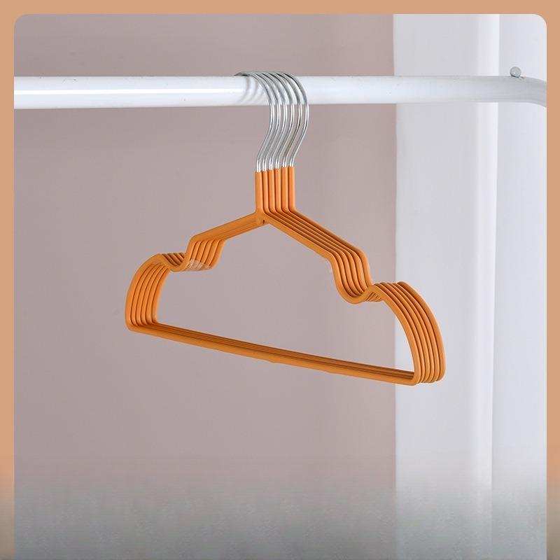 Resin Clothes Hangers, Household Clothes Hanging, Seamless and Anti-slip Clothes Drying Racks, Dormitory Student Household Clothes Storage Racks