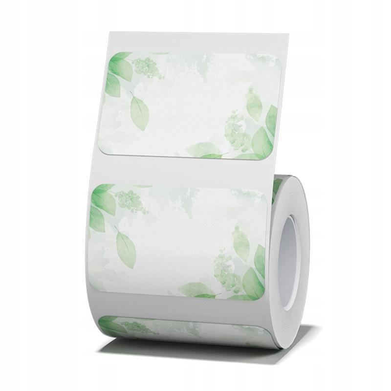 Niimbot Labels Stickers 50*30Mm Leaves 230Pcs For B21/B3S/B1 Original