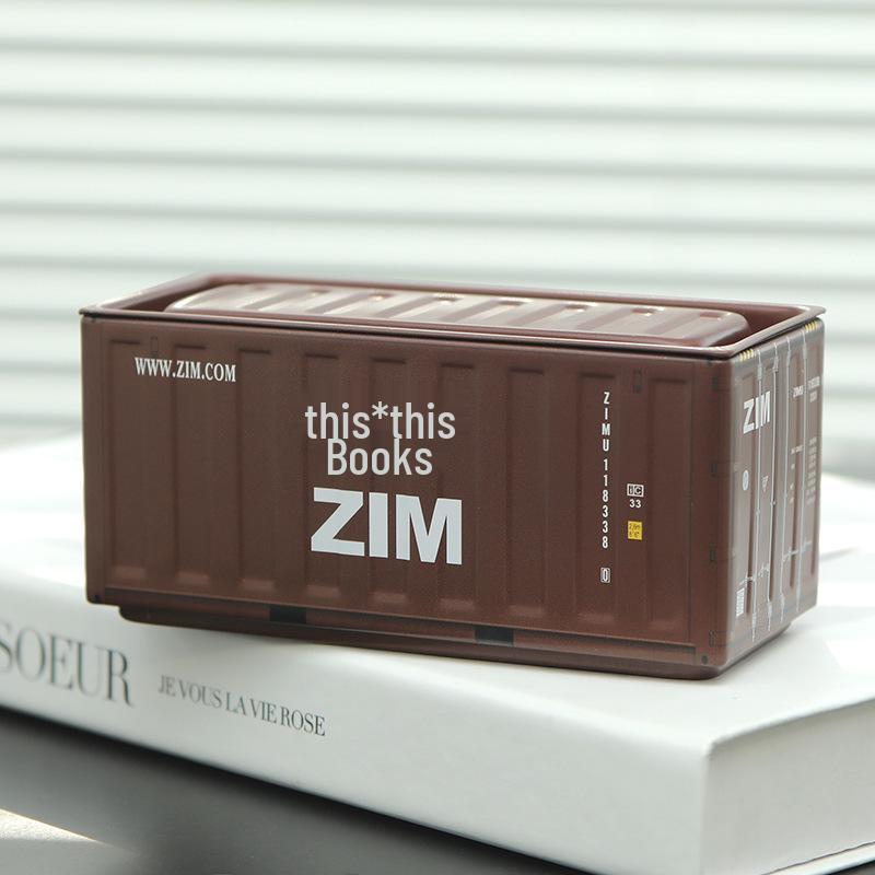 Trendy Miniature Tinplate Storage Box for Figurines