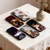 HEISS Höllen Anime Paradies Handyhülle Für Samsung S26,25,24,23,22,30,21,10,9,Ultra,Plus,Lite Schwarze Weiche Hülle