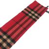 Burberry Prorsum Check Pattern Short Scarf Cashmere Red Unused