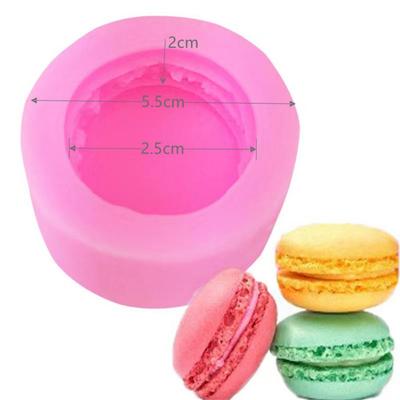 Formas de Cozimento Fácil de Limpar Não Gruda Ferramenta de Cozimento de Gel de Sílica Forma de Silicone para Macarons Flexível Grau Alimentício Formato de Macarons
