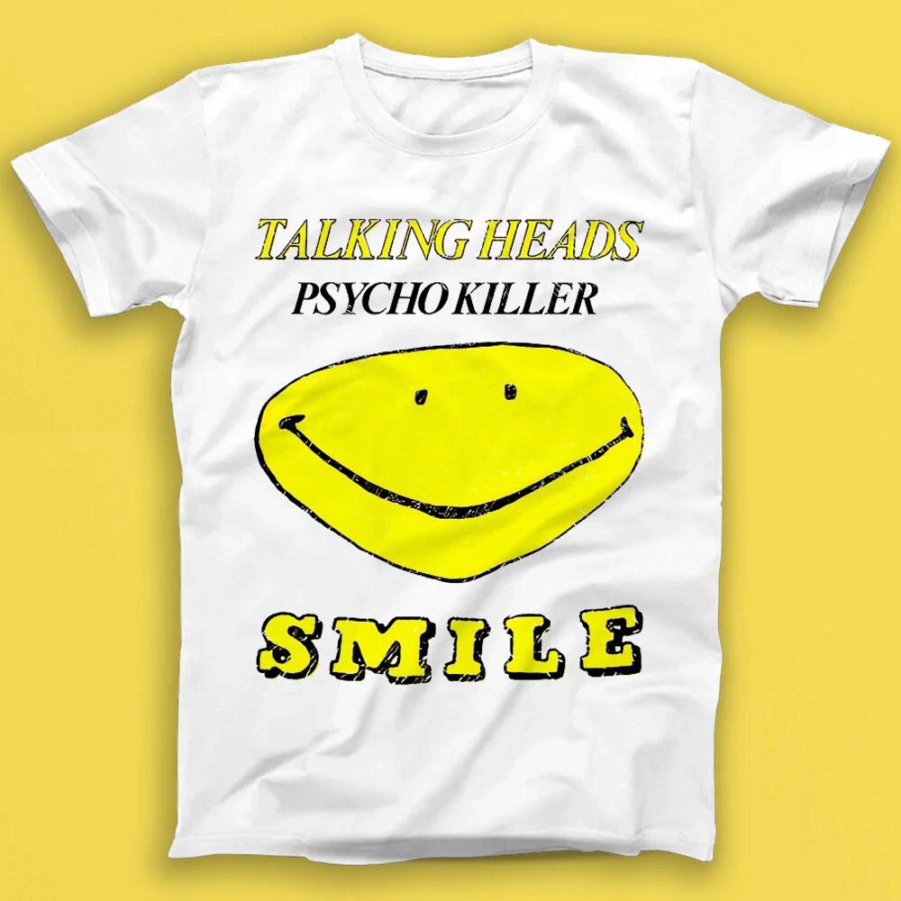 Talking Heads Psycho Killer Панк-рок Музыка Подарок Футболка T-Shirt 2020 M