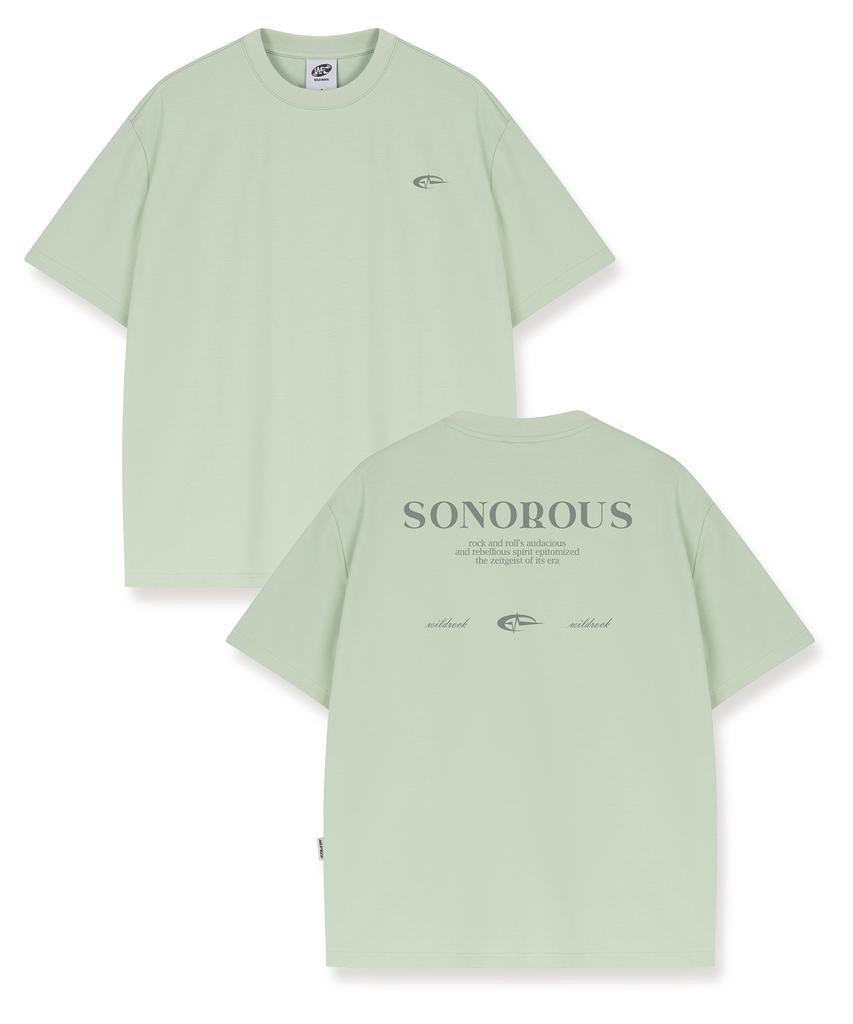 WILDROCK Sonorous High Tension Overfit Half T-Shirts