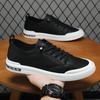 Cross-Border Hair Men'S Shoes Summer Men'S Large Size Versatile Men'S Shoes Trendy Boys Mid-Top Board Shoes Casual Little White Shoes