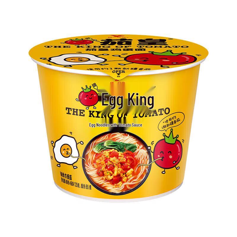 Uni-President Qié Huáng Xinjiang Tomato Egg Instant Noodles
