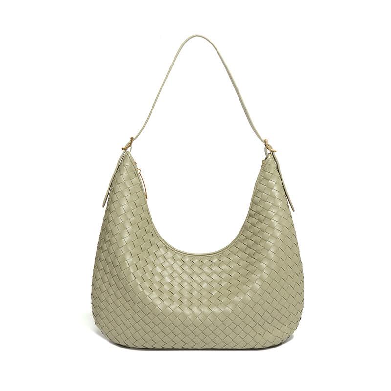 Ielgy High-End Tote Bag Woven Commuter All-Match Large-Capacity One-Shoulder Niche Underar
