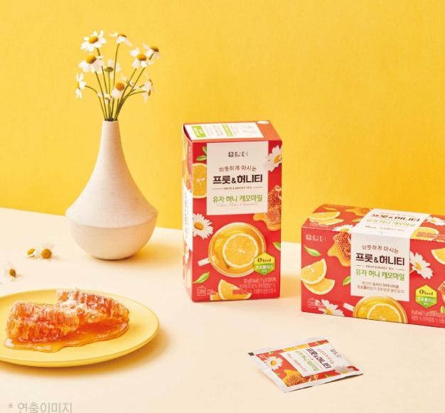 Damtuh Yuzu Honey Chamomile Fruit Honey Tea – 20 Tea Bags