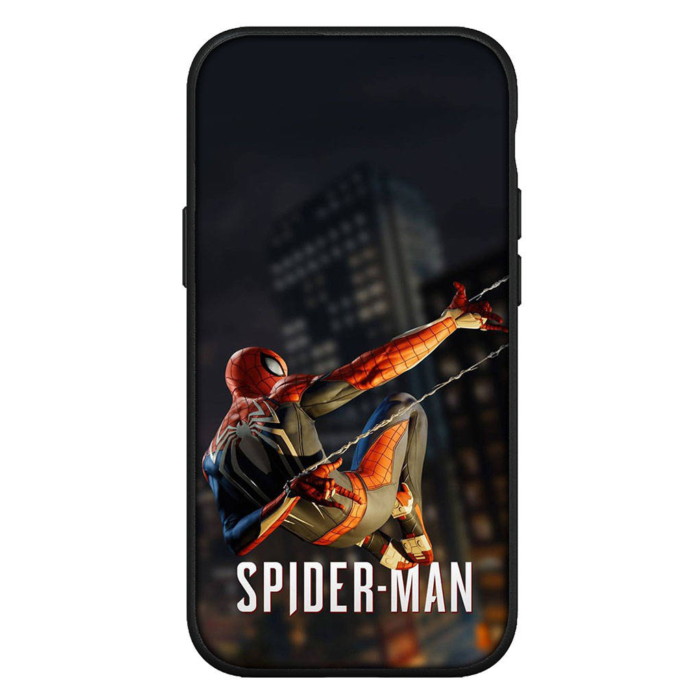 For iPhone 16 15 Xiaomi Redmi Note 13 12 11 Pro Max X 9 14 Plus XR Samsung Galaxy A15 S24 S23 Huawei OPPO Super SpiderMan Spider Marvel Man Phone Case