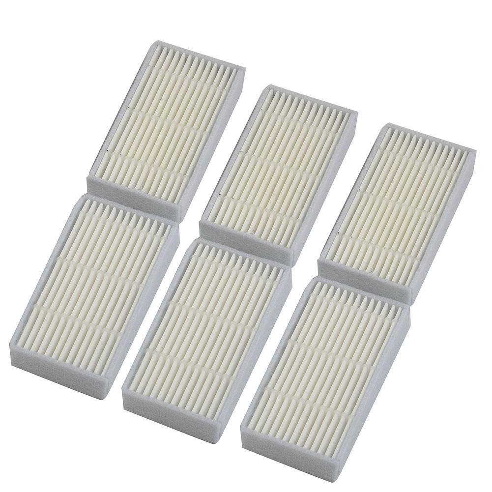 Vacuum Cleaner Filters 6 PCS Accessories Filtering Dust Replace Filter Parts