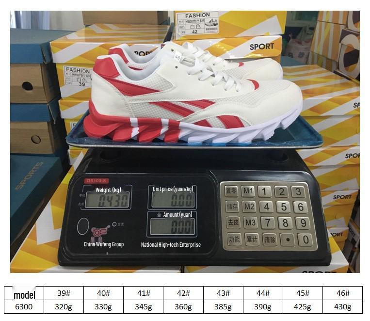 2025 Jesień Styl Koreański Lekkie Oddychające Męskie Buty do Biegania z Ostrzem - Modne, Duży Rozmiar, Niski Krój