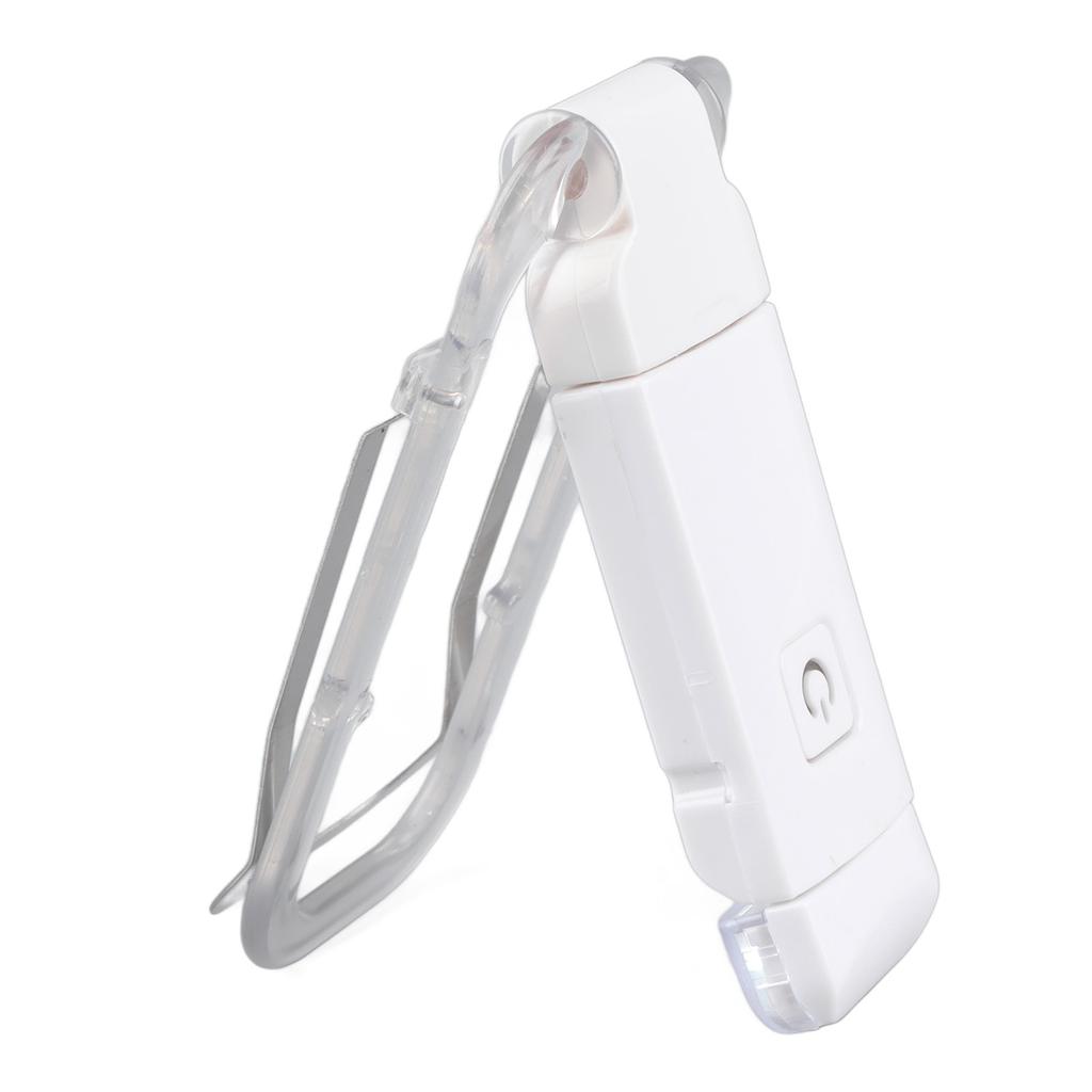 Clip On Book Light Foldable 3 Light Colors Eye Protection Portable USB Rechargeable Book Reading Light