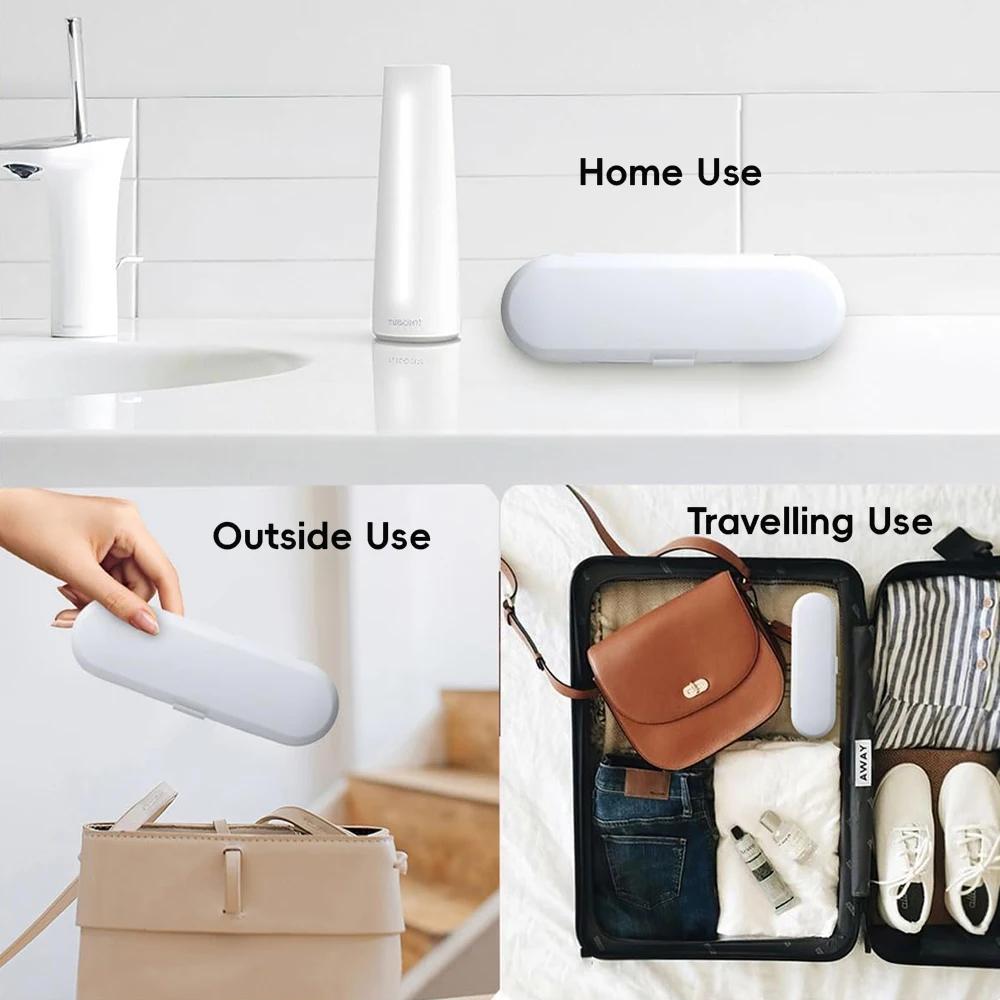 Storage Box case Portable For Oral B Electric Toothbrush Travel Box Outdoor Hiking Camping Case Box And Brush Head Holder