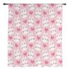 Easter Pink Bunny Tulle Curtains For Living Room Home Decor Window Curtain Kitchen Sheer Voile Curtain