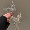 Elegant Butterfly Decoration Hairpin Thin Hair Stakes For Women Traditional Chinese Clothing