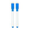 2PCS Dry Erase Marker Magnetic Fine Tip Low Odor Whiteboard Marker with Erasers for Kids Adults