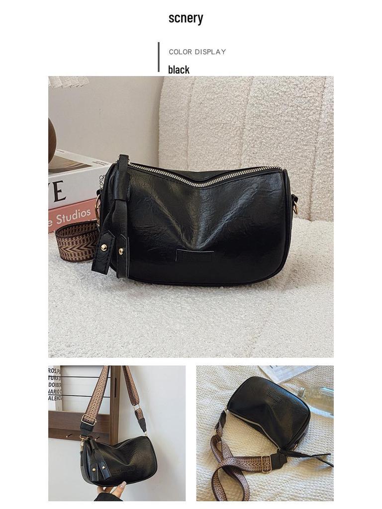 2024 Boston Retro Shoulder Crossbody Bag: Versatile, Hot-Selling Summer Pillow Style