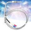 K Type Grounded Thermocouple Temperature Sensor, Stainless Steel Temperature Sensor Probe, NPT 1/8 inch Thread with 1m Cable for PID Temperature