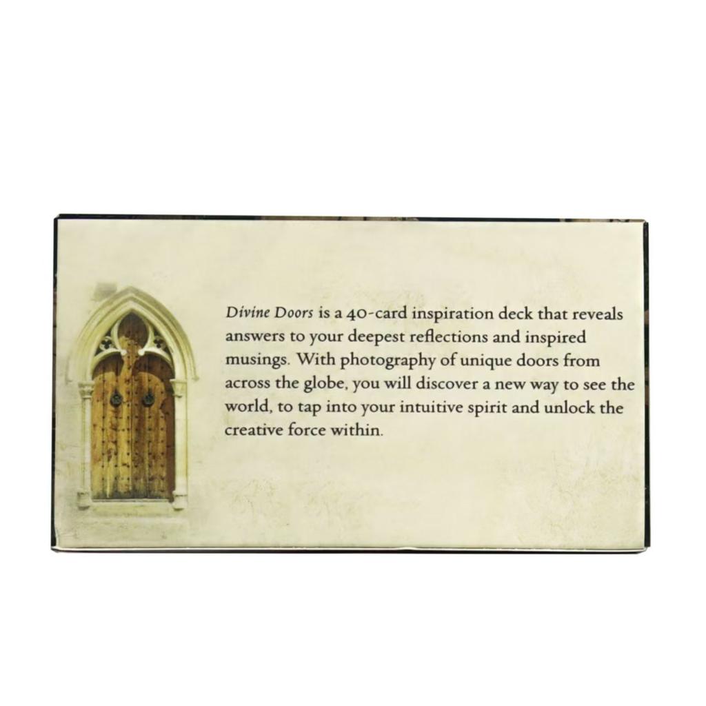 Divine Doors Oracle Deck 10.5*6cm Behind Every Door Lies Adventure, Mystery and Inspiration A 40-card Deck
