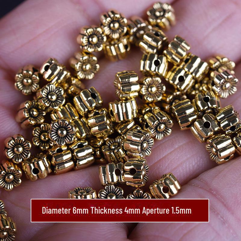 Θιβετιανό Ασήμι Χάντρες Λουλούδι: Αξεσουάρ για Κρεμαστά και Βραχιόλια DIY