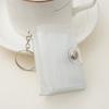 Waterproof PVC 2Inch Photo Album Holder with Keychain 20Photos Pocket Tear Resistant Construction for Protecting Memory