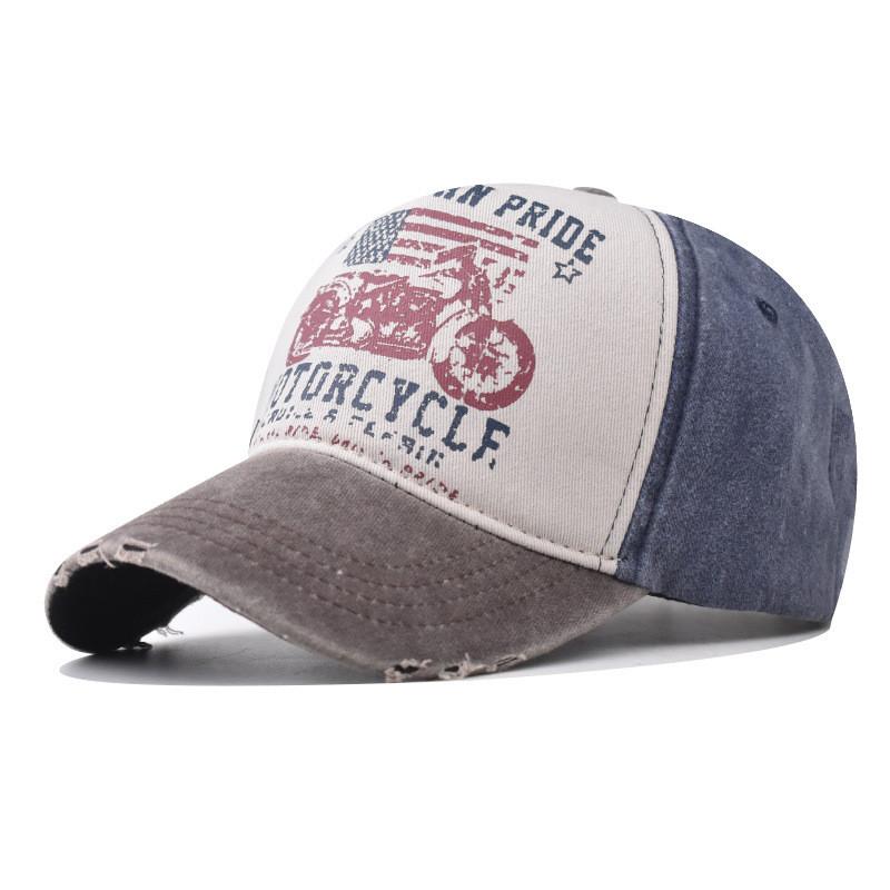 Hat Duck Tongue Motorcycle Printed Summer Outdoor Fashion Sunshade Hat Cowboy
