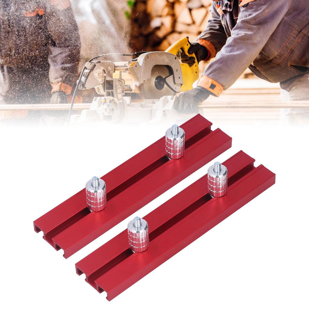 Woodworking Planing Stop Bench Dog Positioning Clamp Tool Set Kit for Workbench Table