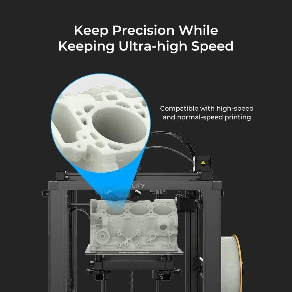 CREALITY Hyper Series PLA Filament 1.75mm Better Fluidity Faster Cooling High Precision for FDM Printers