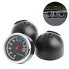 3Pcs Car 4cm Hygrometer for Time Clock Temperature Thermometer Moisture M