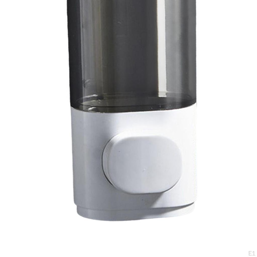 Mount Manual Liquid Soap Dispenser Large Capacity Bath Shower Dispenser, Refillable, Reusable