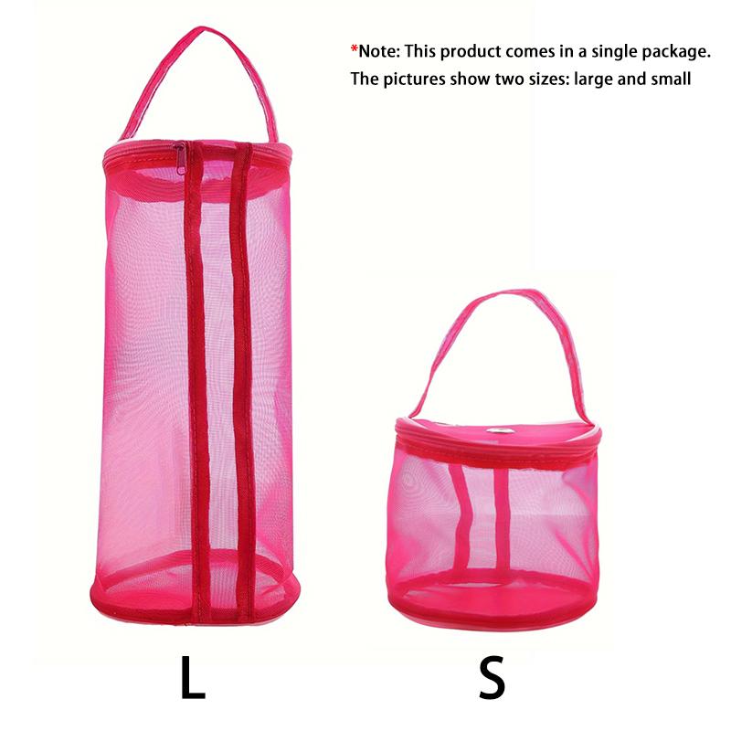 Portable Yarn Storage Bag Hollow Mesh Knitting Wool Yarn Bags Crochet Yarn Handbag Organizer Weave Tools Sewing Accessories