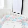 Baby Crib Rail Bumper Home Reusable Washable Soft Newborn Bed Around Protective Cushion Head Protector Bedding