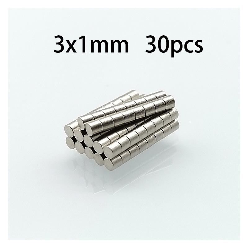 

50/100pcs Magnets, 2x1mm & 3x1mm Tiny Round Disc for DIY Crafts, Models, Jewelry Repair