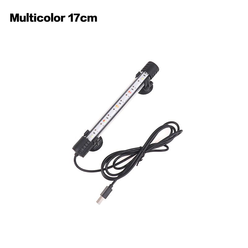 17/27/37/47cm USB Plug Aquarium Light LED Waterproof Fish Tank Light Underwater Lighting Submersible Lamp Plant Grow Lamp 110V