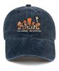 Bichiseuaenkeulim Creaf Stone-Washed Ball Cap-Navy