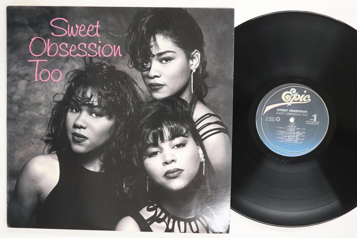 LP Record SWEET OBSESSION  Sweet Obsession Too E45227 EPIC 1991 US Rap  HipHopRB Used