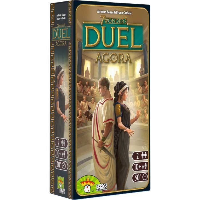 Jeu de guerre - repos production - 7 wonders duel agora - 2 joueurs - 30 min - coopératif