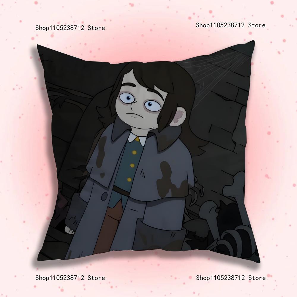 Abaddon H-Haunteds H-Hotel Pillow Case For Sofa Decor Car Office Room Printing Cushion Cover Decorations And Protector