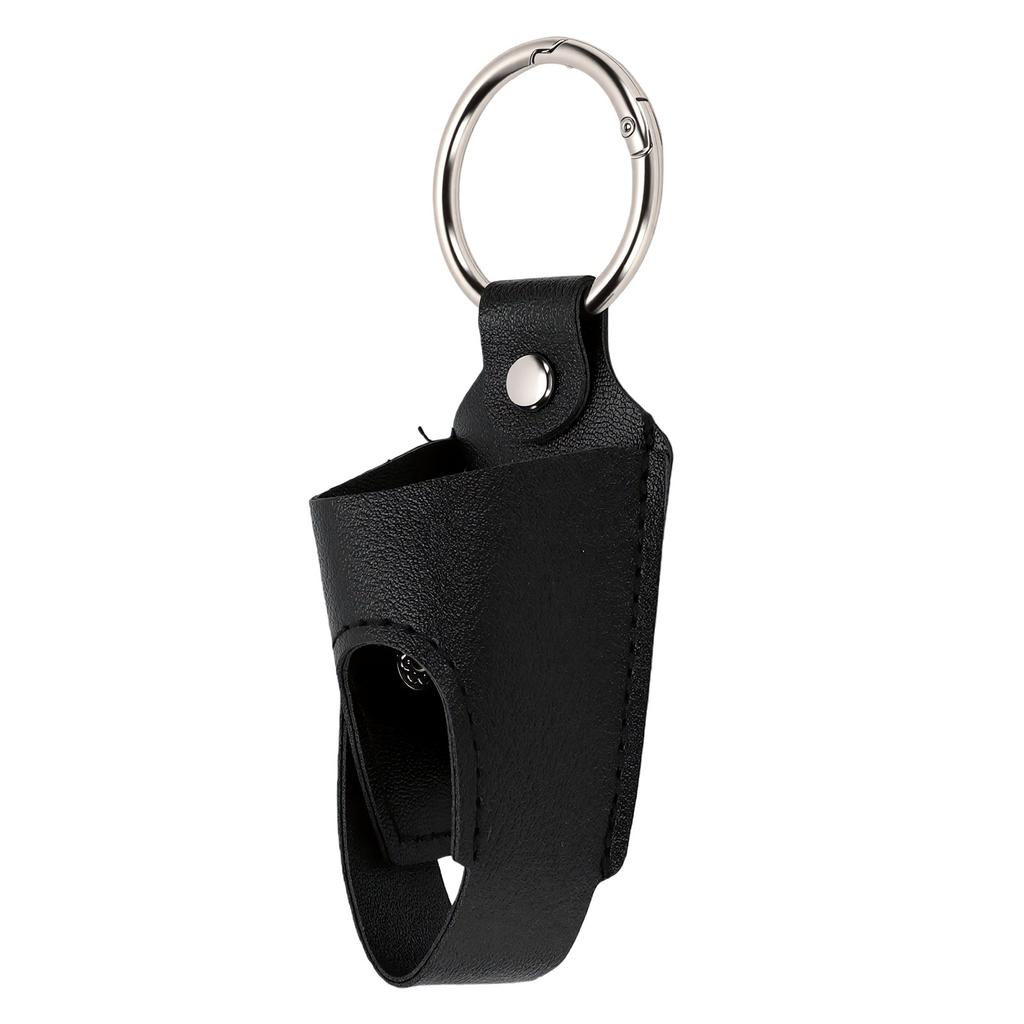 Inhaler Holder Portable PU Leather Inhaler Carrying Holder with Clip for Home Work Travel