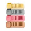 1PCS Silicone Washing Bowl Makeup Brush Cleaning Box Make-up Egg Drying Tool Set Powder Puff Washer Sponge Storage Artifact