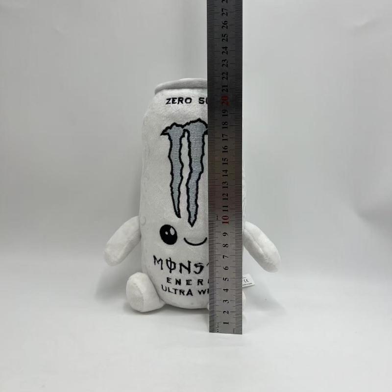 New Cute Zero Sugar Monster Energy Drink Plush Toy Cute Simulation Energy Drink Can Stuffed Doll Multi Color Soft Figure Home Decor Collectible Gift
