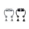 1pcs U Shaped Fake Piercing Nose Ring Alloy Nose Piercing Hoop Septum Rings for Women Body Jewelry Gifts Fashion Magnetic