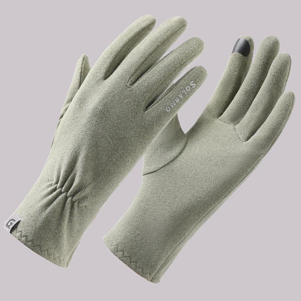 

Gobygo 1 пара теплых перчаток, мягкие, удобные, морозостойкие, с теплой поверхностью для сенсорного экрана, зимние, для улицы, велоспорта, ежедневных поездок, унисекс