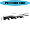 Compacts Gym Equipment Holder with Universal T Lock Hook Design for Home and Professional Gym