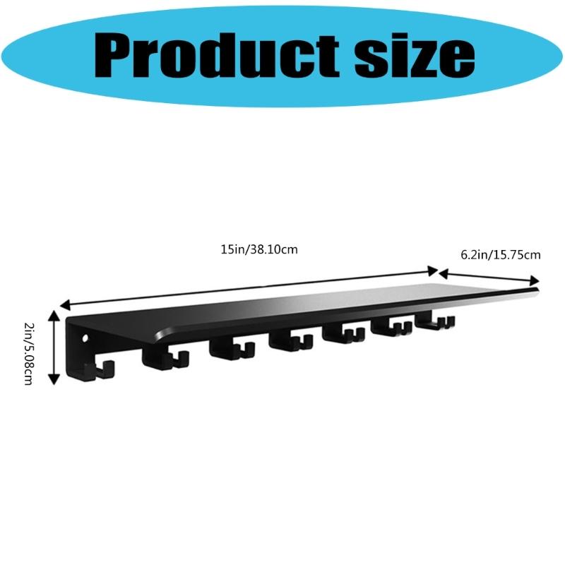 Compacts Gym Equipment Holder with Universal T Lock Hook Design for Home and Professional Gym