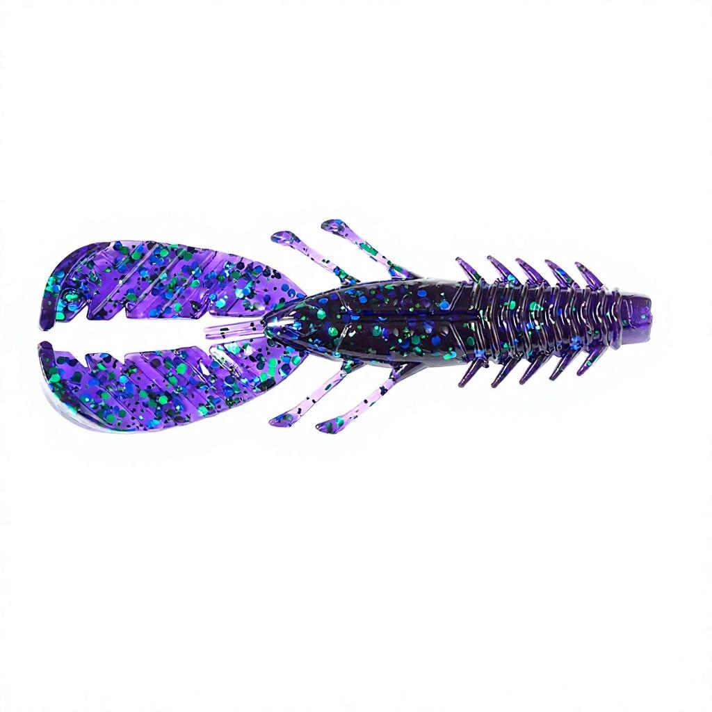 Factory Direct 75mm 3.7g Delicate Shrimp Soft Bait 8pcs Pack for Bass Carp Bottom Feeding Predator Fishing
